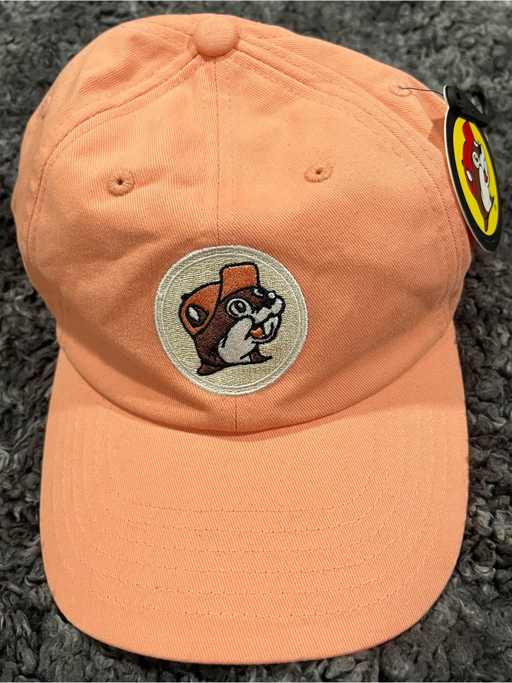 Peach Beavertail Logo Baseball Cap - Women